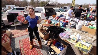 SELLING AT OUR LOCAL NEW JERSEY FLEA MARKET  Berlin Farmers Market [upl. by Shadow467]