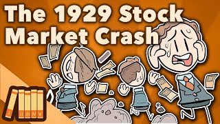 The 1929 Stock Market Crash  Black Thursday  Extra History [upl. by Amehsat]