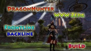 GW2 Dragonhunter WvW Zerg Build Updated [upl. by Deppy]