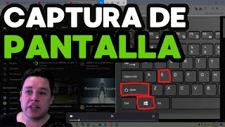 Como SACAR CAPTURA de PANTALLA en PC ✅ [upl. by Bui820]