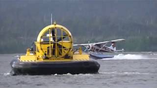 Hovercraft Eco Adventure amp Wildlife Viewing  Ketchikan Alaska [upl. by Lemmor]