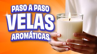 Cómo hacer velas aromáticas caseras con POCO dinero [upl. by Pesvoh]