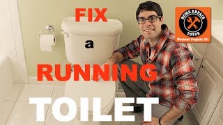 Fix a Toilet That Keeps Running [upl. by Elena917]