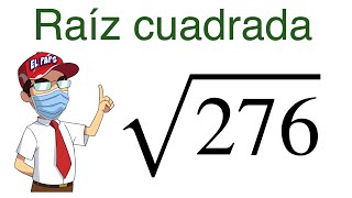 Raíz cuadrada ejercicios  Aprendo en casa [upl. by Agnew]