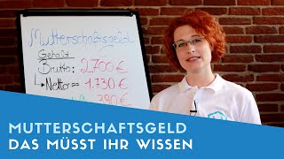 ▶ Alles zum Mutterschaftsgeld [upl. by Serg]