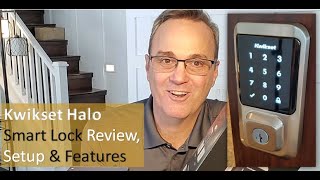 Kwikset Halo Smart Lock  Review Setup amp Features [upl. by Deyas246]