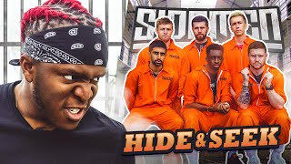 SIDEMEN HIDE AND SEEK IN A PRISON [upl. by Notrab604]