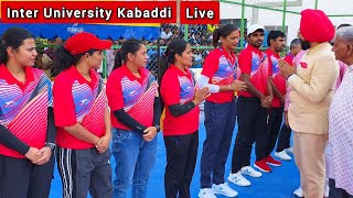 West Zone Inter University Kabaddi Men Turnament 2024 25 Surat vs Gujarat [upl. by Rabaj]