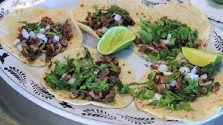 How to Make Mexican Tacos al Carbon  Texas Flavors [upl. by Paula766]