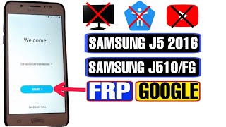 Samsung J5 6 FRP Bypass 2023  Samsung J510 FRP Bypass  Samsung J5 2016 Google Account Bypass [upl. by Crespi652]