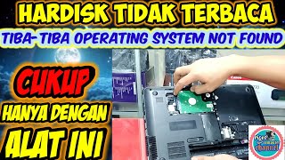 CARA MENGATASI HARDISK LAPTOP TIDAK TERBACA ATAU TIDAK TERDETEKSI [upl. by Wolfgram]