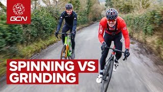 Spinning Vs Grinding The Ultimate Cycling Cadence Race [upl. by Mulry]