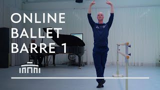 Ballet Barre 1 Online Ballet Class  Dutch National Ballet [upl. by Rolandson203]