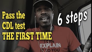 Pass your CDL test the first time Heres how step by step [upl. by Eitteb311]