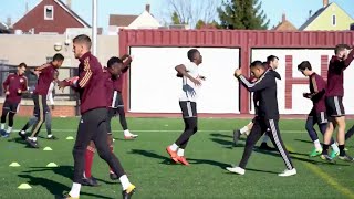 Full Professional PreMatch Dynamic Warm Up [upl. by Arodasi]