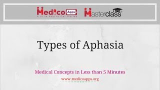 Aphasia or Speech Disorders  Types amp Causes [upl. by Sirej]