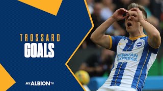 EVERY Leandro Trossard Premier League Goal For Brighton [upl. by Sosna]