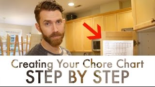 Creating Your Own Chore Chart  Step by Step [upl. by Cam]