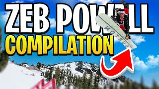 Zeb Powell Snowboarding Compilation  Snowboarding Days [upl. by Wini]