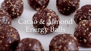 Deliciously Ella  Cacao amp Almond Energy Balls [upl. by Takeo832]