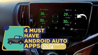 4 Must Have Android Auto Apps  Enhance Your Driving Experience with Best Android Auto Apps [upl. by Bodi]