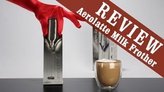 Aerolatte Milk Frother  Exclusive Review [upl. by Anitap]