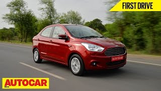 Ford Figo Aspire  First Drive  Autocar India [upl. by Gereron402]