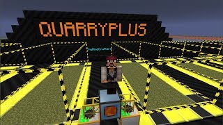 Tutorial  QuarryPlus mod Upgrade your Quarry [upl. by Frederigo4]