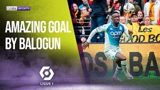 A fantastic goal by Folarin Balogun  Ligue1 [upl. by Silletram]