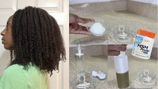 3 Ways To Use MSM For Extreme Hair Growth  TRIPLE your HAIR GROWTH rate with MSM [upl. by Aimerej]