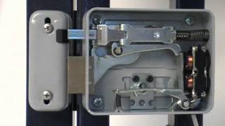 How an electric lock for pedestrian accesses works [upl. by Eugenle]