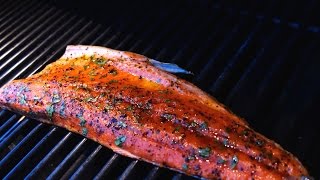 Grilled Sockeye Salmon  Christine Cushing [upl. by Babcock]