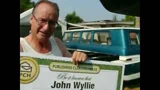 Publishers Clearing House Winners John Wyllie From White City Oregon Wins 5000 a Week quotForeverquot [upl. by Redep]