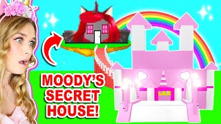 MOODY SECRETLY Built A HOUSE On TOP Of Mine In Adopt Me Roblox [upl. by Willie605]