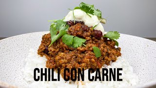 Chili Con Carne  How To Make Chili Recipe [upl. by Barrada]