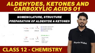 Aldehydes Ketones and Carboxylic Acids 01  Nomenclature  Class 12 NCERT [upl. by Emmie]