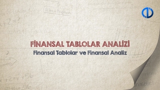 FİNANSAL TABLOLAR ANALİZİ  Ünite 1 Konu Anlatımı 1 [upl. by Nyladnor]