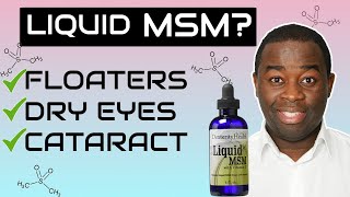 Liquid MSM For Eyes And Floaters  Is It Worth It [upl. by Aihsemat]