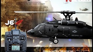 echobbycom RTF UH60 Blackhawk Realistic RC Helicopter nine eagles solo pro 319 6 ch helicopter [upl. by Waal283]