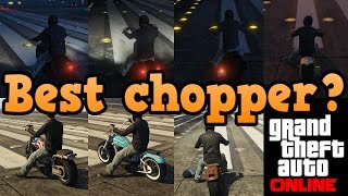 GTA online guides  Bikers DLC choppers [upl. by Pudendas467]