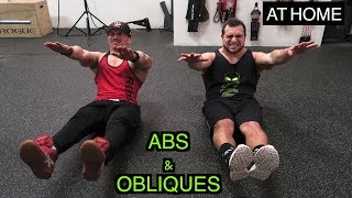 Intense 5 Minute At Home Abs amp Obliques Workout [upl. by Ekenna]