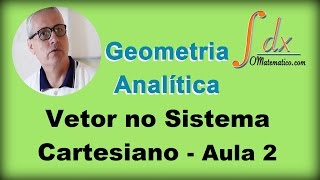 GRINGS  Geometria Analítica  Vetor no Sistema Cartesiano  Aula 2 [upl. by Kahaleel]