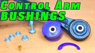 How To Replace Worn Control Arm Bushings [upl. by Lenhard546]