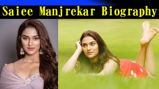 Saiee Manjrekar Height Weight Age Biography Family amp More [upl. by Vershen]