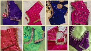 new AARI Work Blouse Designs  Bridal Blouse Sleeves Designs  Pattu Saree Blouse Collections [upl. by Oberon592]