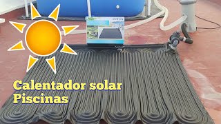 Calentador solar INTEX para piscina [upl. by Oicnoel]