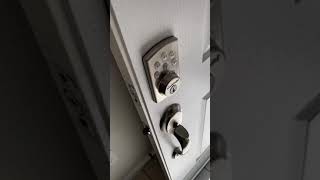 Powerbolt2 Kwikset keyless entry lock  how to reset codes Read description [upl. by Busby]