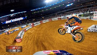 GoPro Ken Roczen  2020 Monster Energy Supercross  450 Triple Crown Race 1 Highlights  Arlington [upl. by Haroved]