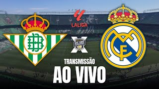 BETIS X REAL MADRID AO VIVO DIRETO DO SANTIAGO BERNABÉU  LA LIGA 202425  01032025 [upl. by Ellerrad912]