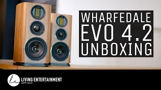 Unboxing Wharfedale EVO 42 Bookshelf Speaker [upl. by Alema914]